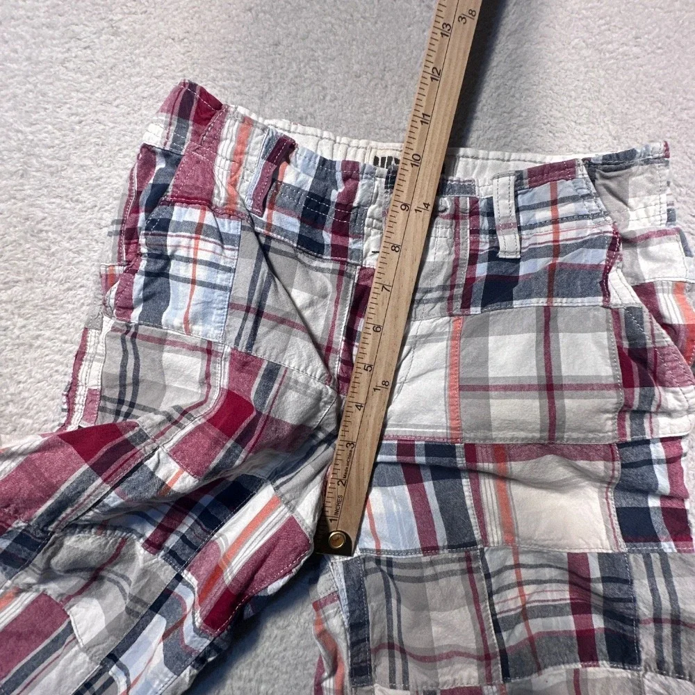 Urban Pipeline Patchwork Plaid Shorts Kids Size 12 MultiColor Retro Skater 2010s